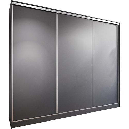 Schiebetürenschrank Kleiderschrank Schwebetürenschrank BRITTA B 270 schwarz