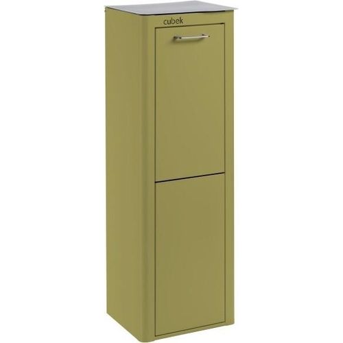 DON HIERRO - CUBEK - Mülleimer / Abfalleimer Mülltrennsystem 40L - 2x20L