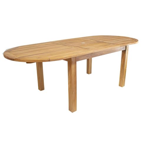 Ausziehtisch aus Teak 