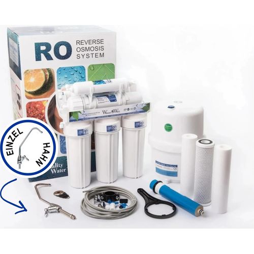 Umkehrosmoseanlage 6 Stufen RO6 Wasserfilter Mit Einzel Hahn