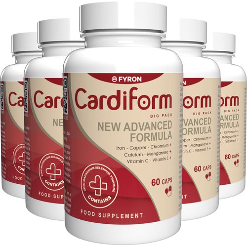 Cardiform - 300 Kapseln (5 x 60 Kapseln) - 5er Pack
