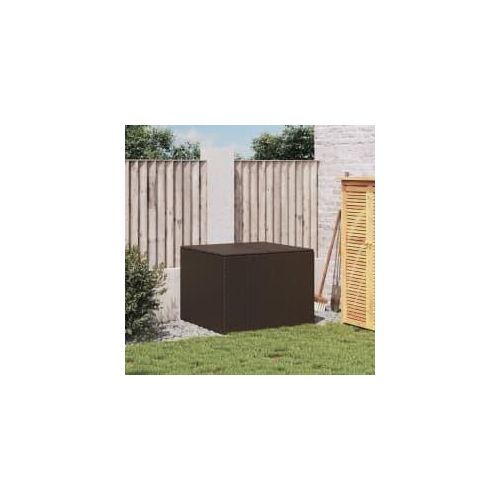 Braun Gartentruhe291L Poly Rattan