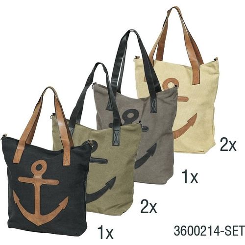 Schultertasche mit Ankermotiv