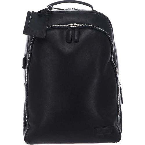 PICARD Laptoprucksack Rucksack mit Laptopfach Authentic Business Backpack Black schwarz