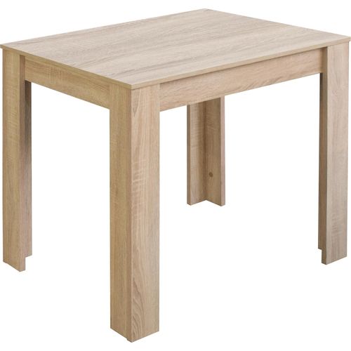 Esstisch ></noscript>Pit< in eiche sägerau - 80x75x60cm (BxHxT)