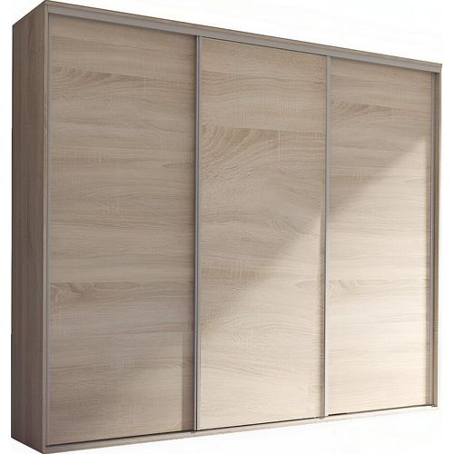 Schwebetürenschrank Grande 277X244X62 Kleiderschrank Schrank Sonoma Eiche