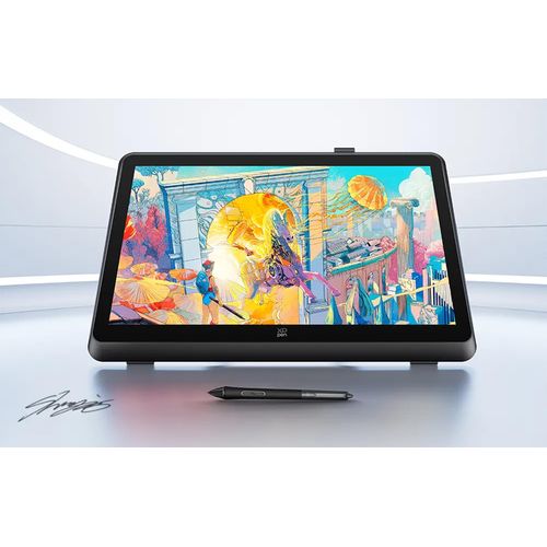 XPPen Artist 22 Plus Grafiktablett mit Display 21,5 Zoll Pen Display, X3 Pro Stift mit 16K Druckstufen, für Bild- und Videobearbeitung