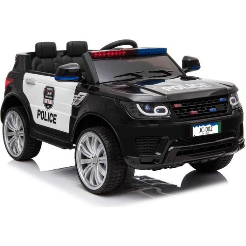 Kinderfahrzeug Elektro Auto Kinder Auto Polizei 12V 2x35W USB MP3