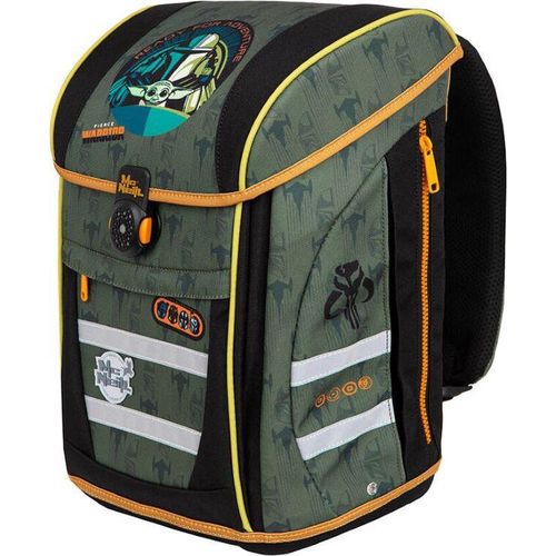 CoolPack Schulranzen Stoff grün, orange