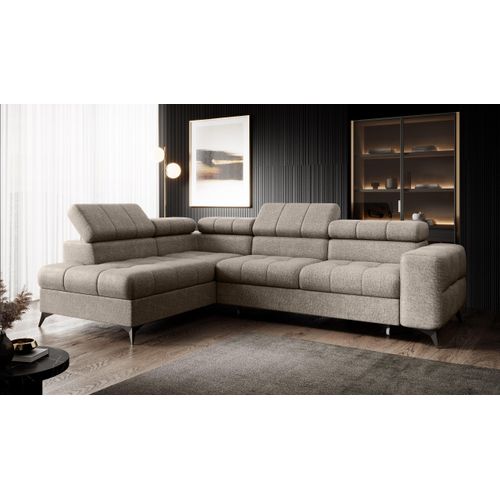 Modular Ecksofa - Pudding L Funktionelle Eleganz mit Vielseitigen Komfort- und Stauraumlösungen Links INFINITY 2