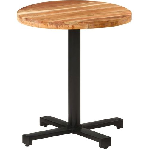 Bistrotisch Rund Ø70x75 cm Akazie Massivholz