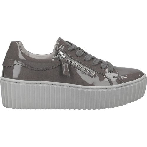 Gabor Sneaker 3.200.99, Lack/Brush, Grau, Damen