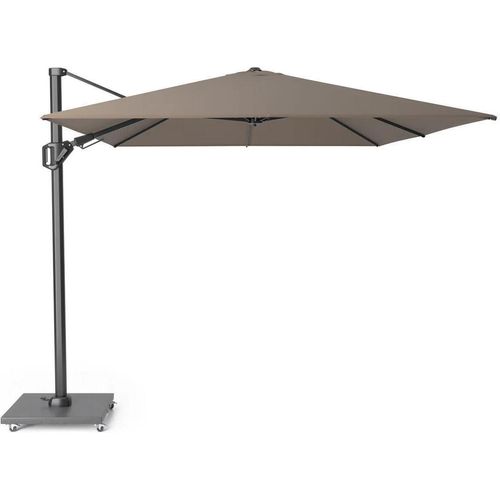 Ampelschirm Cartagena T2 Premium 350 x 260 x 246 cm inkl. Granitplatte Polyacryl Braun