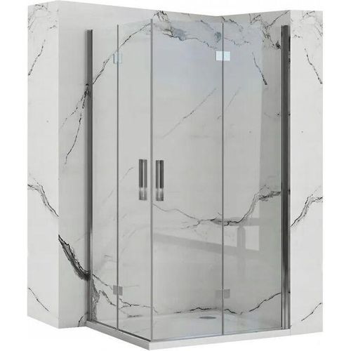 Rea Duschkabine Molier Double 80X80 Chrome