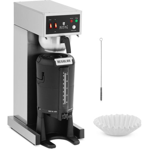 Royal Catering Filterkaffeemaschine - 2,5 L - inkl. Thermobehälter mit Zapfhahn