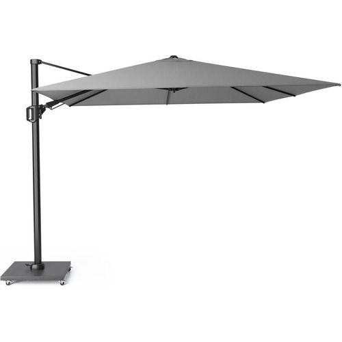 Ampelschirm Cartagena T2 Premium 300 x 300 x 265 cm inkl. Keramikplatte Polyacryl Grau