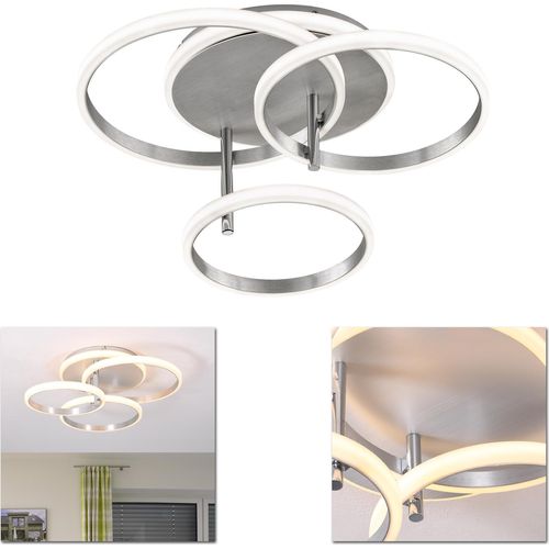 Deckenleuchte LED Deckenlampe modern 4 flammig
