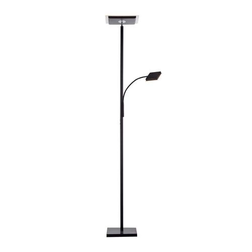 LED Deckenfluter, inkl. Lesespot, dimmbar, beweglich, H 190 cm