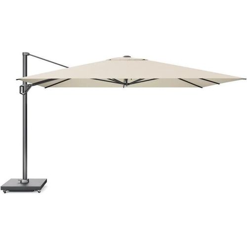 Ampelschirm Cartagena T1 Premium 400x300x257cm inkl. Granitplatte Polyacryl Beige
