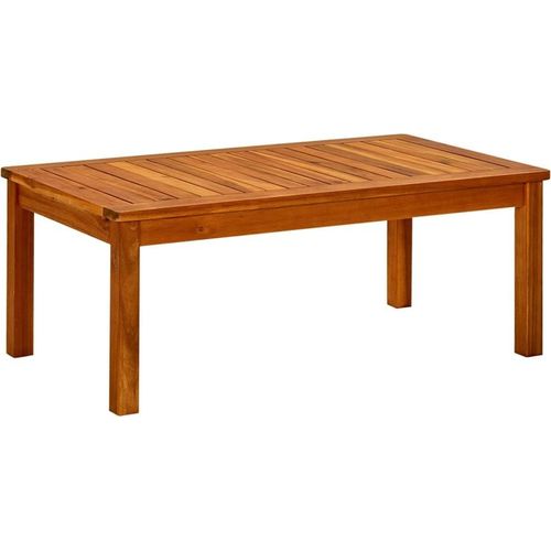 Garten-Couchtisch 90x50x36 cm Massivholz Akazie