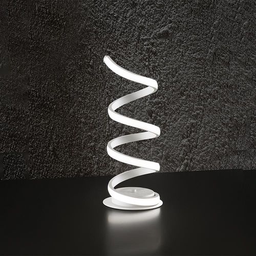 Weiße Metall-LED-Tischleuchte 23W 6393 B Perenz 4000K