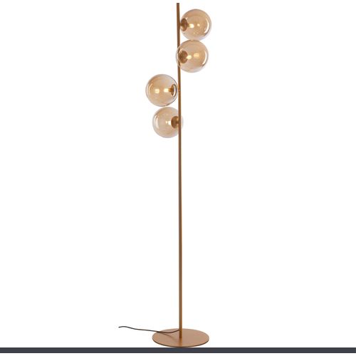 Stehleuchte Neptun,4-flammige (G9) aus Metall in Gold-Optik