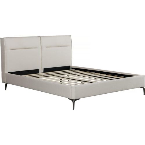 Designer Doppelbett aus Stoff 