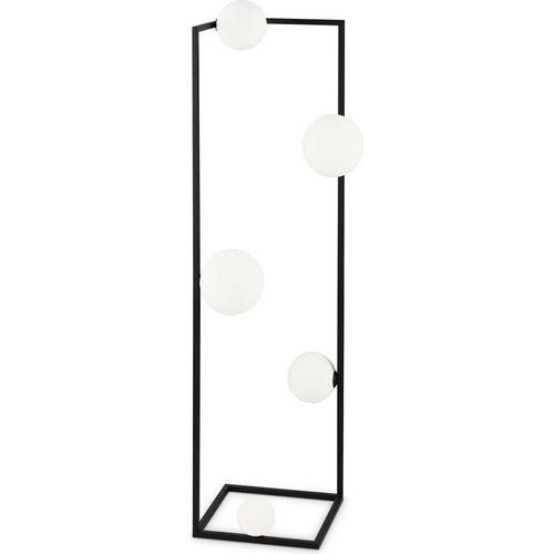Stehleuchte Industrial-Minimal Ecke Metall Schwarz 5 Lichter G9 3W 3000K Warmes Licht
