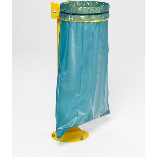 Standhalter mit Gummiband | ohne Deckel | HxBxT 105x37x46,5cm | Stahl | Gelb