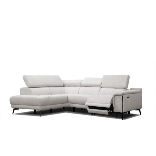 3-Sitzer Ecksofa links mit Relax Matera