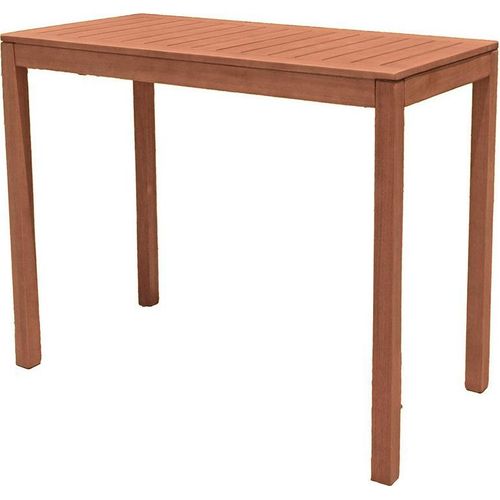 Terrassen Bartisch GARDA-120 aus Eukalyptus, B/H/T: ca. 120/100/60 cm