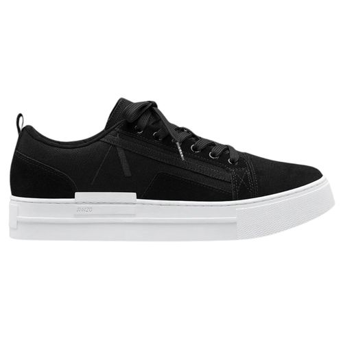 Herren ARKK Copenhagen Sommr Canvas Lederschuhe schwarz 45