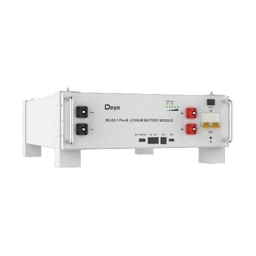 Deye SE-G5.1 Pro-B Batteriespeicher 100Ah 51,2V LiFePO4 5.12kWh 0% MwSt nach §12 Abs.3 UstG