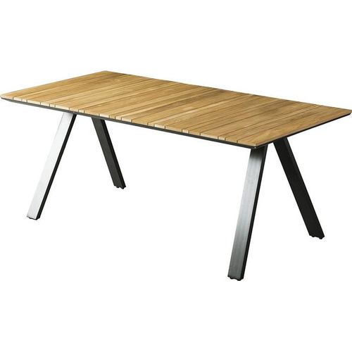 Tisch GARDA-120 aus Teak, B/H/T: ca. 180/74/90 cm
