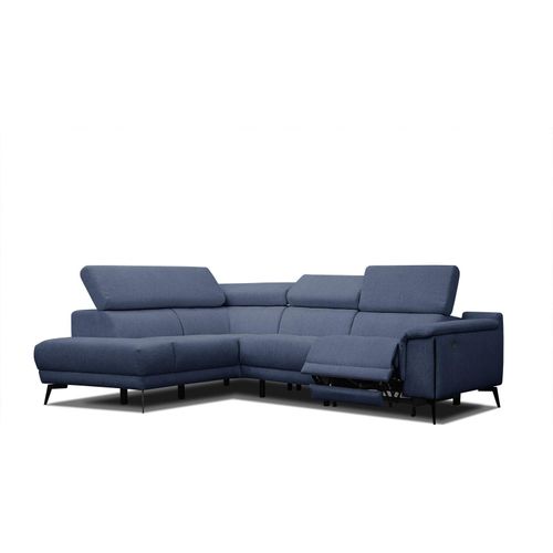 3-Sitzer Ecksofa links mit Relax Matera