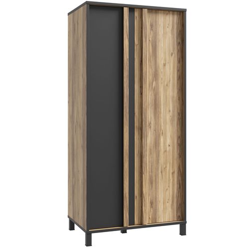 Kleiderschrank Hailey 5 Alpine Picea 90x194x58 cm Jugendzimmer Schrank