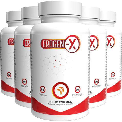 Erogen X - 300 Kapseln (5 x 60 Kapseln) - 5er Pack