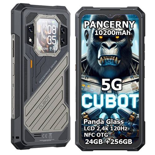 CUBOT Kingkong X Pro 5G Outdoor Smartphone 24GB(12+12) +256GB Dimensity 8200, 144Hz 6.72