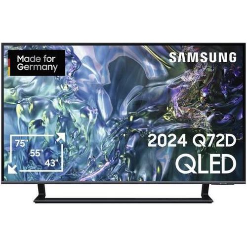 Samsung LED-Fernseher GQ50Q72DAUXZG Titangrau 50 Zoll Smart TV