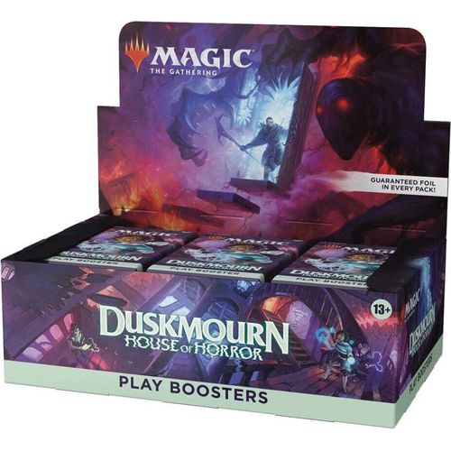 Wizards Of The Coast Magic The Gathering Play Booster Display Duskmourn House Of Horrors Sammelkarten Englisch 36 Einheiten Mehrfarbig English Mehrfarbig English