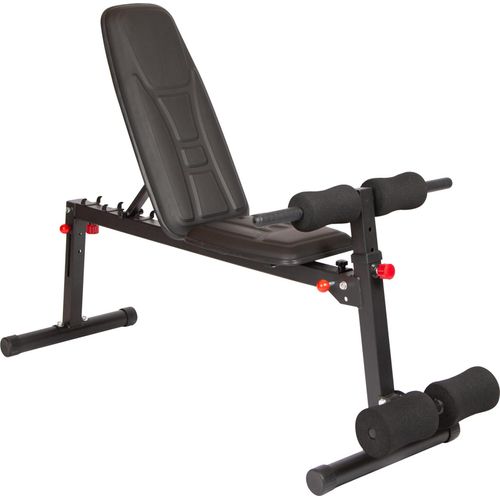 Leiv Hantelbank (All-in-One 9+1) - Multifunktionales Fitnessgerät für Ganzkörpertraining - Längsbank, Schrägbank, Negativbank, Zusammenklappbar