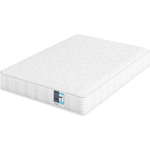 Yaheetech Matratze 140x200 cm Taschenfederkernmatratze 7 Zonen Matratzen Höhe 23 cm Ergonomisch Federkernmatratze Härtegrad H3 Einzelmatratze Weiß