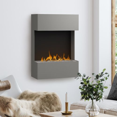 muenkel Design Trix [Design Bioethanol Kamin]: Graualuminium - 820