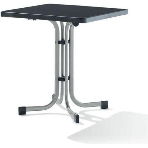 Klapptisch ></noscript>Boulevard< in Schiefer anthrazit, mecalit®-PRO - 69x72x69cm (BxHxT)