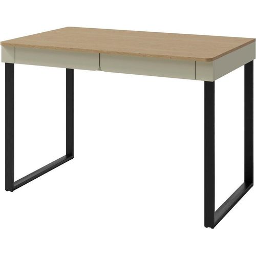 Schreibtisch 125X85X63 Cm Luca Lc11 Mit 2 Schubladen Eukalyptus/Baltic Eiche