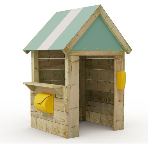WICKEY Kinder Garten Spielhaus Hut mit Fenster - pastellblau