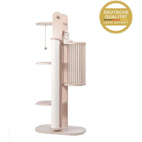 Luxus Katzenbaum Vollholz XXL Skycity Series