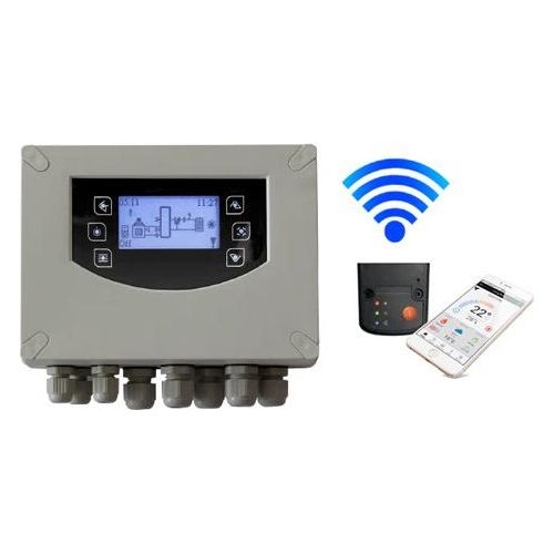 Clima600 inBox Witterungsgeführte Heizungssteuerung mit Fühlerset und Wlan-Modul und App