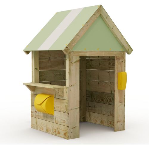 WICKEY Kinder Garten Spielhaus Hut mit Fenster - pastellgrün