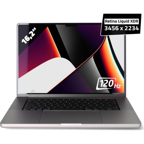Apple MacBook Pro 16 2021 Notebook 16,2 Zoll M1 Max 32GB 512GB SSD Space Gray
